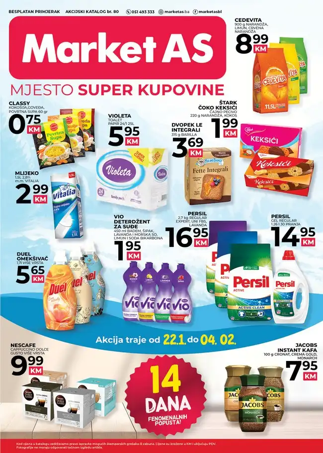 Market AS: Akcijski katalog od 22.01. do 04.02.2024.