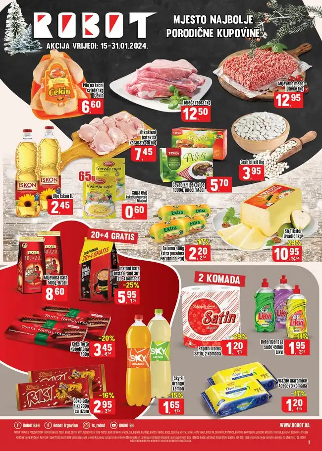 Robot: Akcijski katalog od 15. do 31.01.2024.