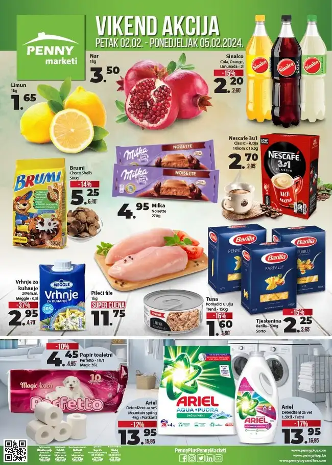Penny marketi Vikend akcija od 02. do 05.02.2024
