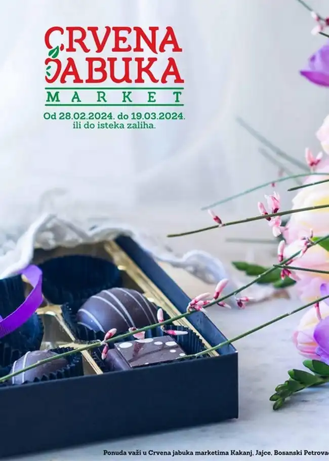 Crvena jabuka: Akcijski katalog od 28.02. do 19.03.2024.