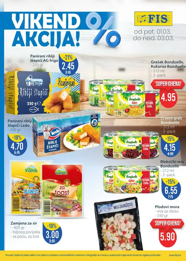 FIS Vikend akcija od 01. do 03.03.2024 (1) FIS: Vikend akcija od 01. do 03.03.2024.