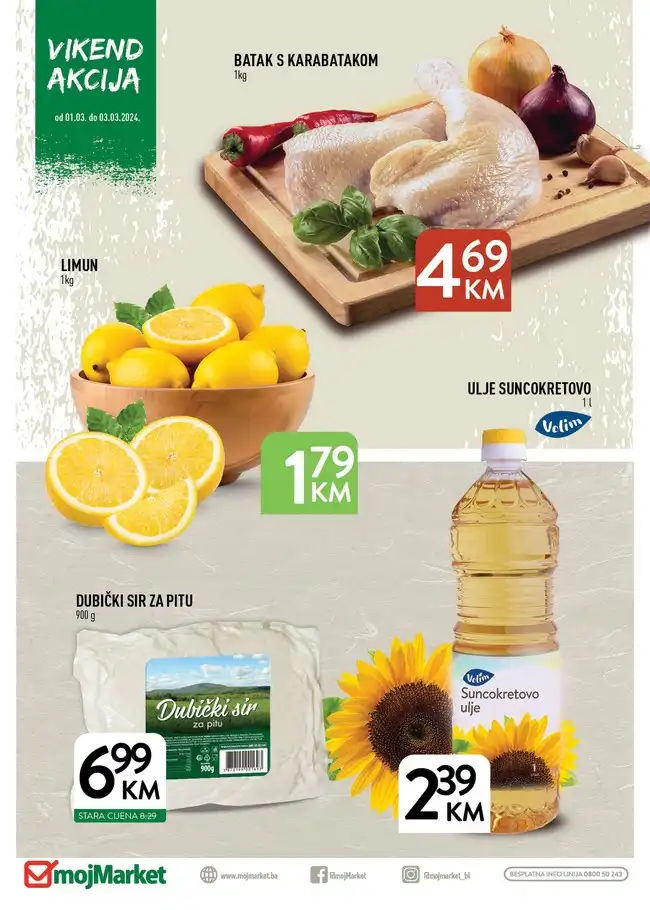 Moj Market Vikend akcija od 01. do 03.03.2024.-1 Moj Market: Vikend akcija od 01. do 03.03.2024.