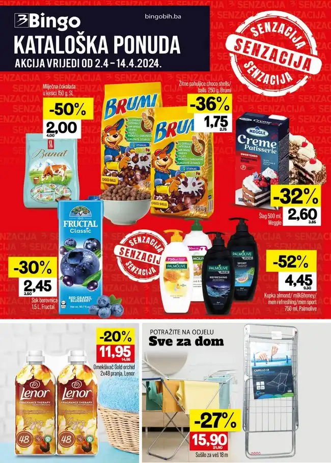Bingo Kataloška ponuda za RS od 02.04. do 14.04.2024.