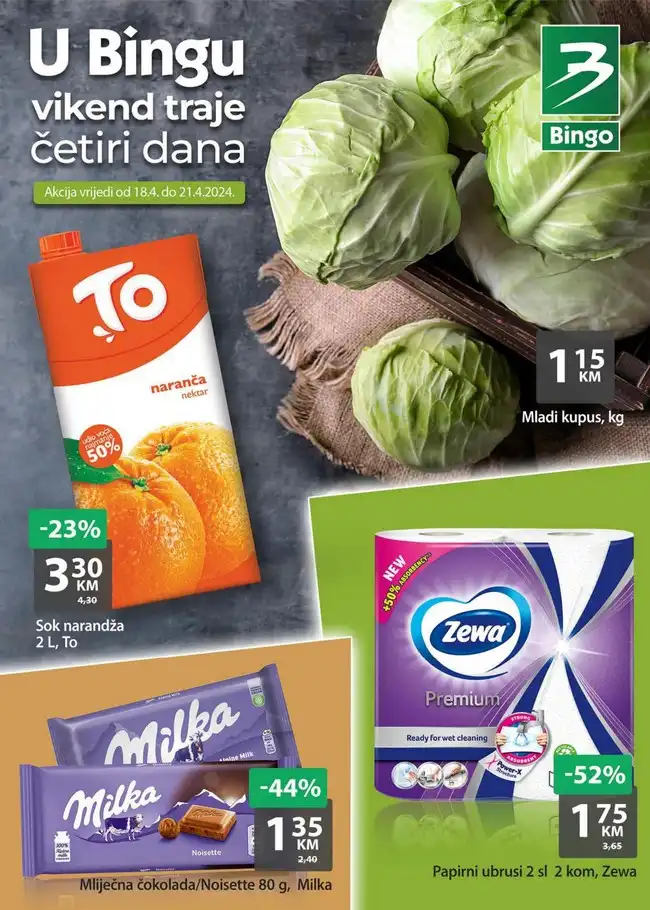 Bingo Vikend akcija za RS od 18. do 21.04.2024.-01 Bingo: Vikend akcija za RS od 18. do 21.04.2024.