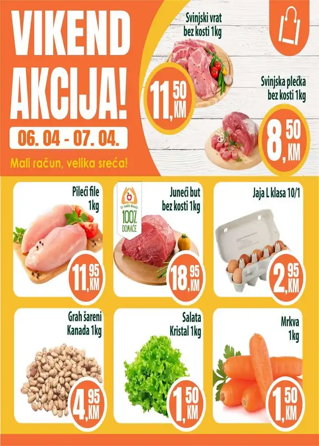 Fortuna marketi: Vikend akcija od 06. do 07.04.2024.