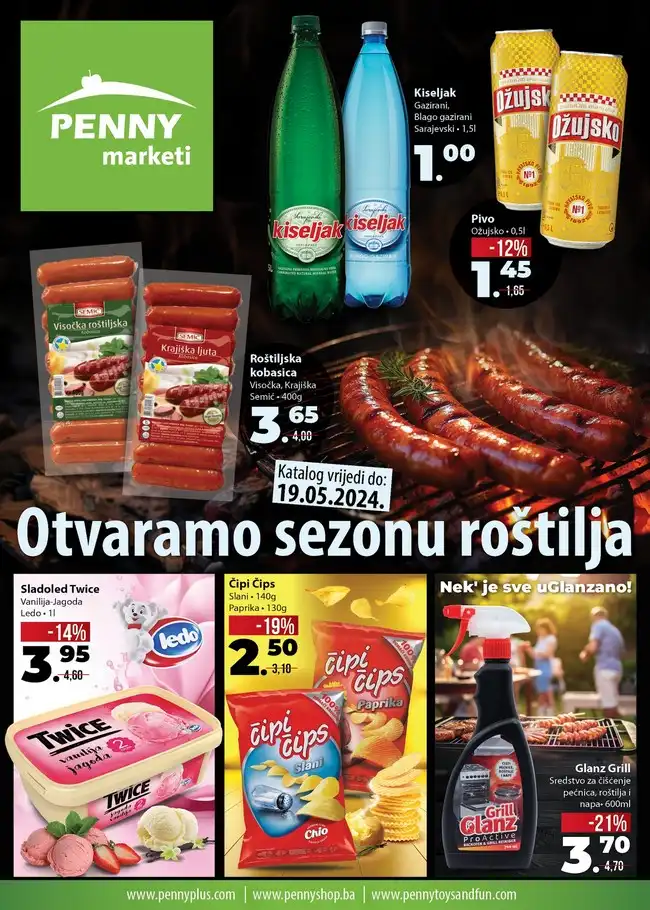 Penny marketi: Akcijski katalog od 19.04. do 19.05.2024.