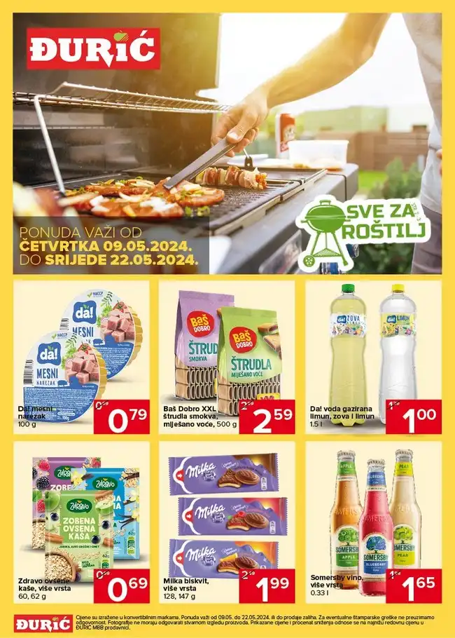 Đurić MBB: Akcijski katalog od 09. do 22.05.2024.