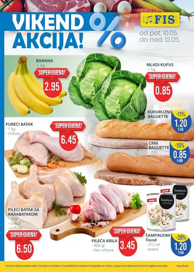 FIS Vikend akcija od 10. do 12.05.2024 (1) FIS: Vikend akcija od 10. do 12.05.2024.