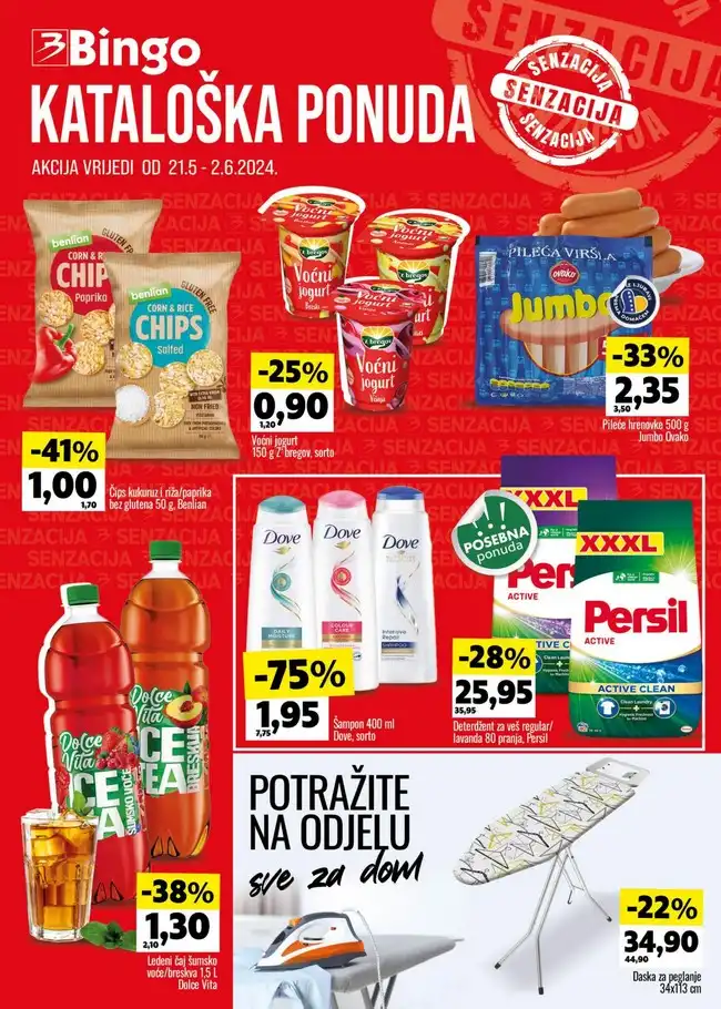 Bingo: Kataloška ponuda za FBiH od 21.05 do 16.06.2024.