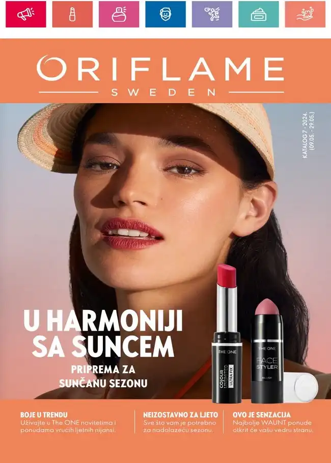 Oriflame: Akcijski katalog od 09. do 29.05.2024.
