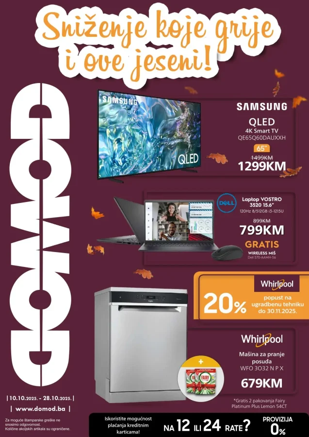 Domod: Akcijski katalog (od 10.10. do 28.10.2025)