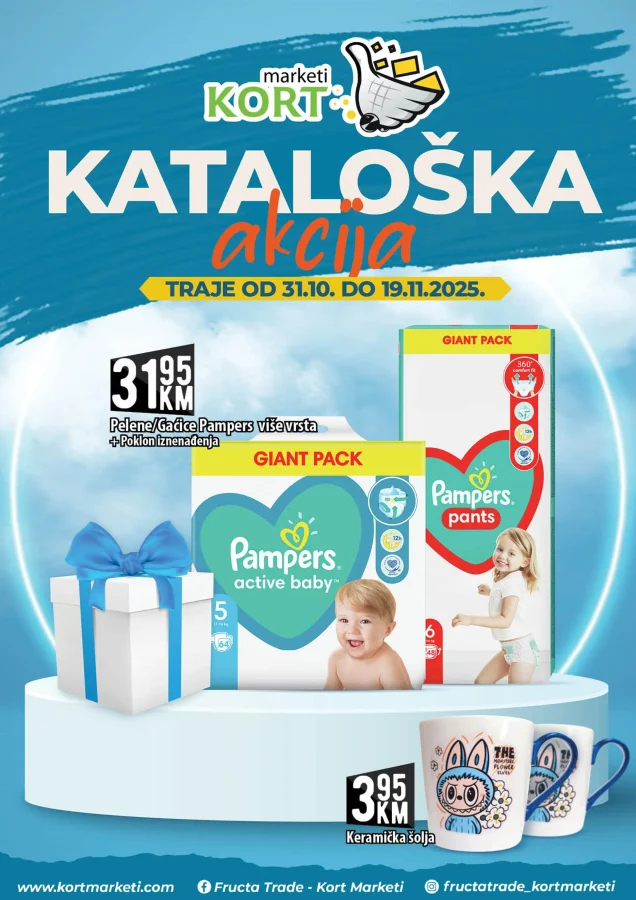 Kort marketi: Kataloška akcija (od 31.10. do 19.11.2025)