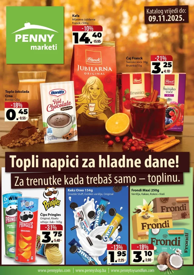 Penny marketi: Akcijski katalog (od 24.10. do 09.11.2025)