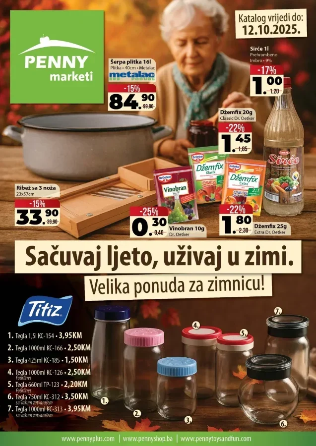 Penny marketi: Sačuvaj ljeto, uživaj u zimi (od 19.09. do 12.10.2025) - Slika 1 Penny marketi: Sačuvaj ljeto, uživaj u zimi (od 19.09. do 28.10.2025)
