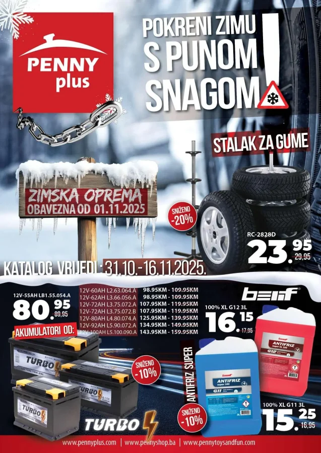 Penny plus: Akcijski katalog (od 31.10. do 16.11.2025)