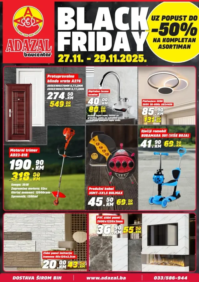 Adazal: Black Friday