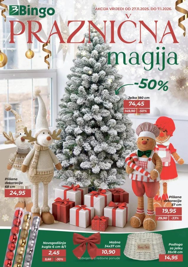 Bingo: Praznična magija