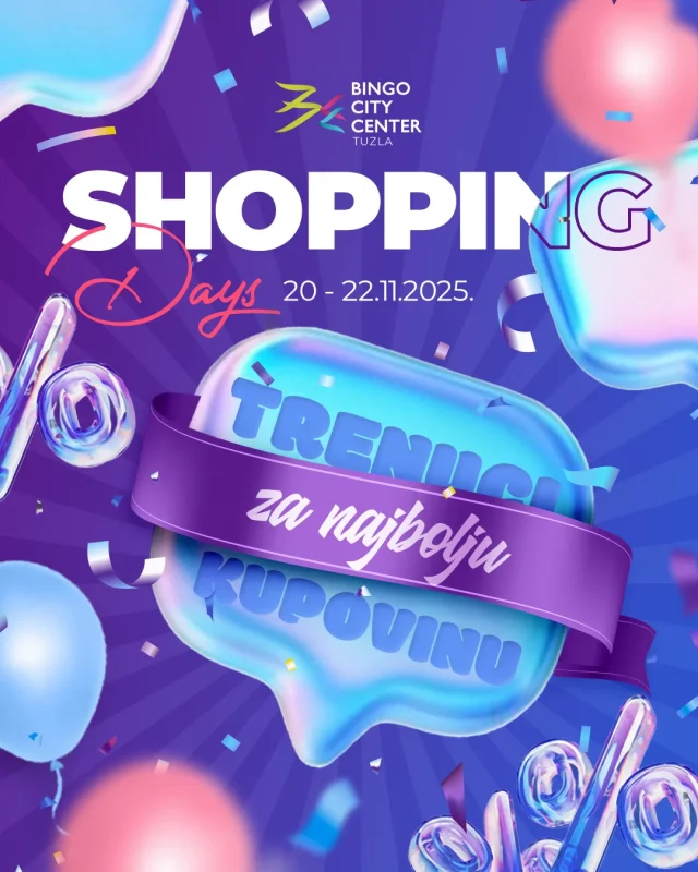 Bingo: Shopping Days (od 20.11. do 22.11.2025)