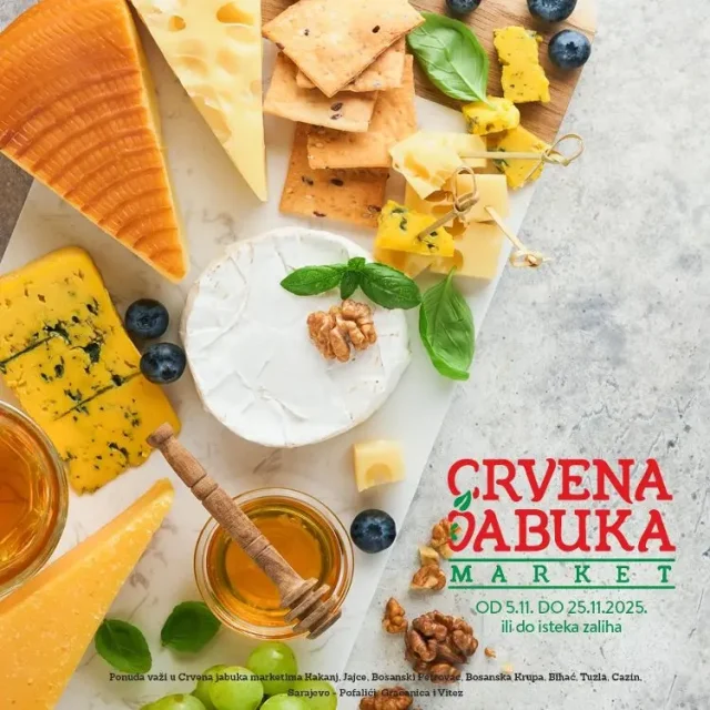 Crvena jabuka: Akcijski katalog (od 05.11. do 25.11.2025)