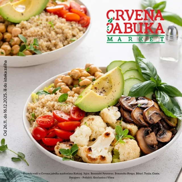 Crvena jabuka: Akcijski katalog (od 26.11. do 16.12.2025)