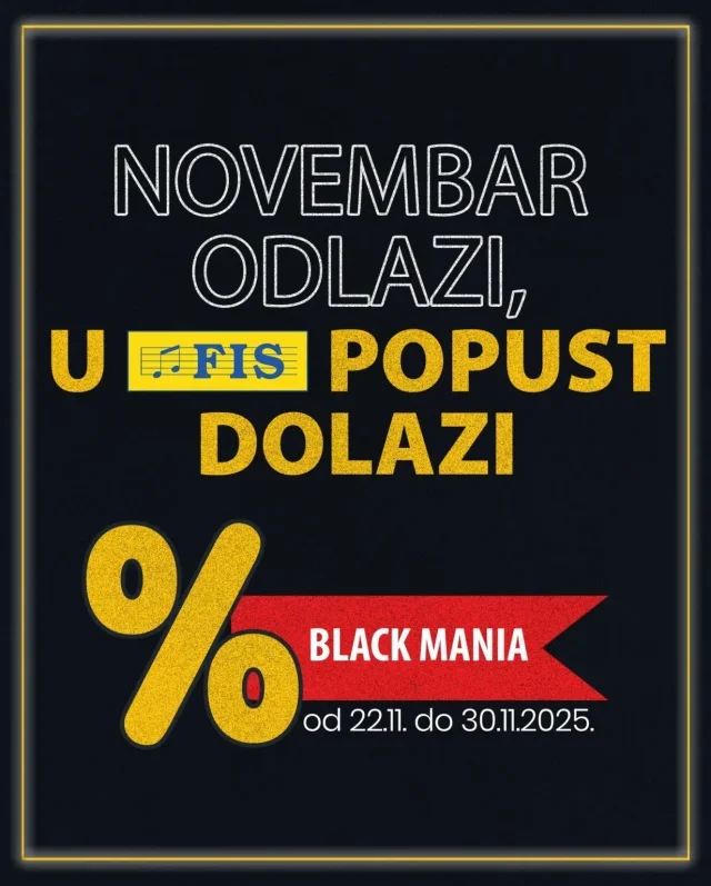 FIS: Blackmania (od 21.11. do 30.11.2025)