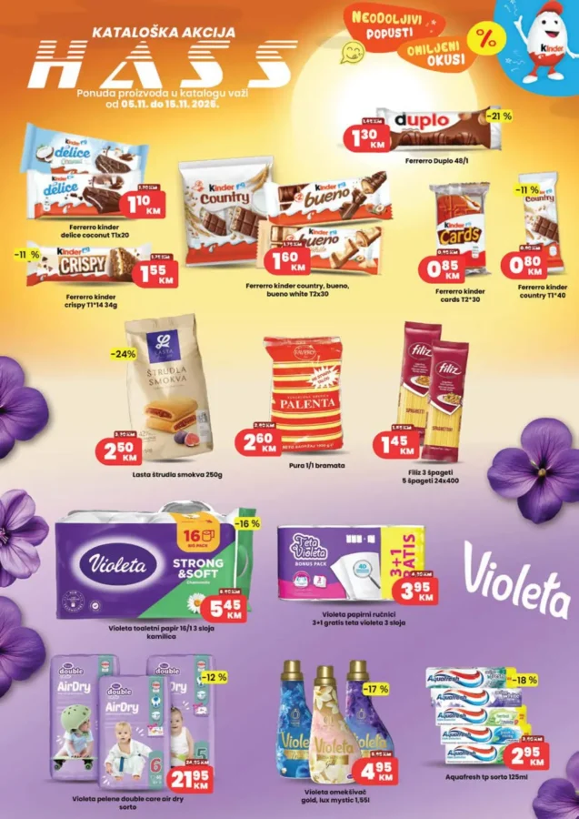 Hass komerc: Kataloška akcija (od 05.11. do 15.11.2025) - Slika 1 Hass komerc: Kataloška akcija (od 05.11. do 15.11.2025)