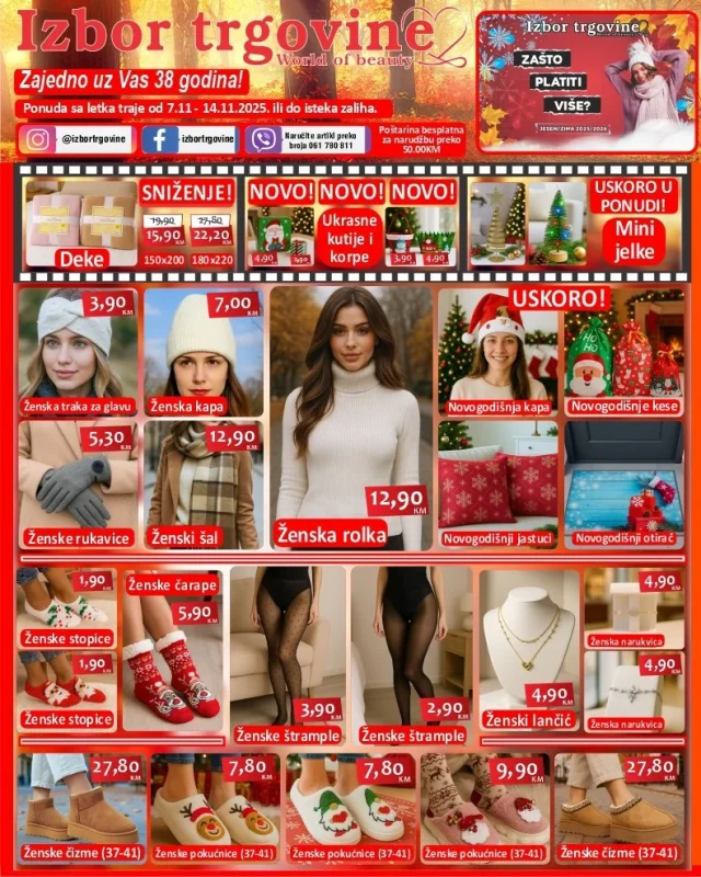 Izbor trgovine: Akcijski katalog (od 07.11. do 14.11.2025)