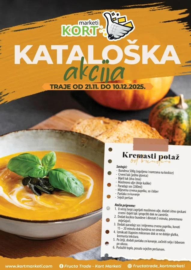 Kort marketi: Kataloška akcija (od 21.11. do 10.12.2025)