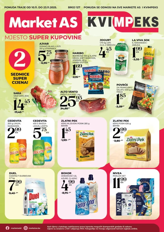 Market AS: Akcijski katalog (od 10.11. do 23.11.2025)