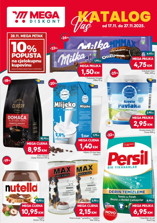 Mega diskont: Katalog (od 17.11. do 27.11.2025)