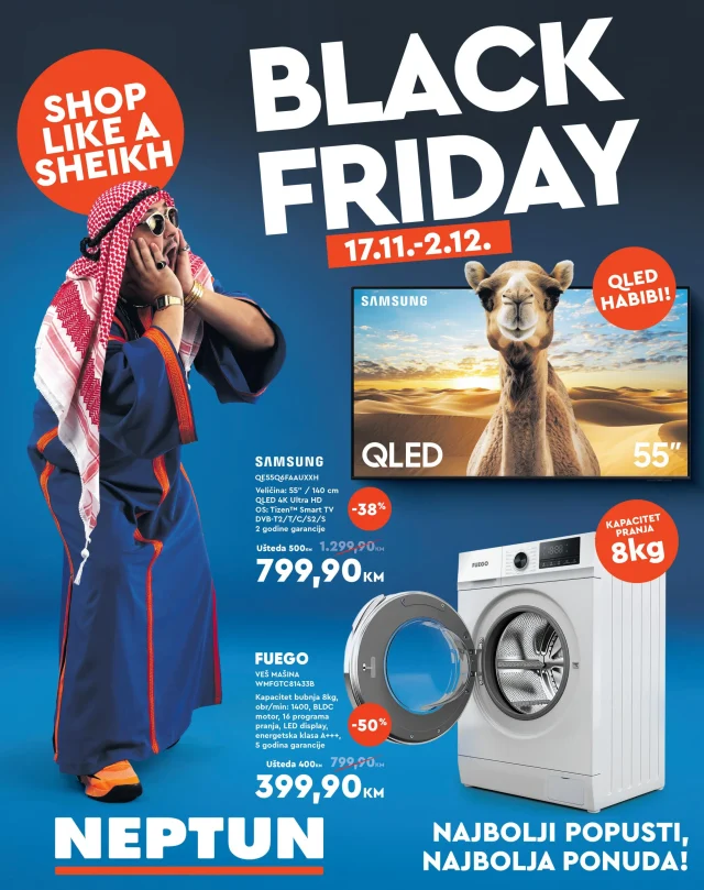 Neptun: Black Friday (od 17.11. do 02.12.2025)