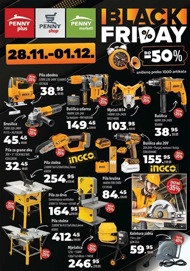 Penny: Black Friday (od 28.11. do 01.12.2025)