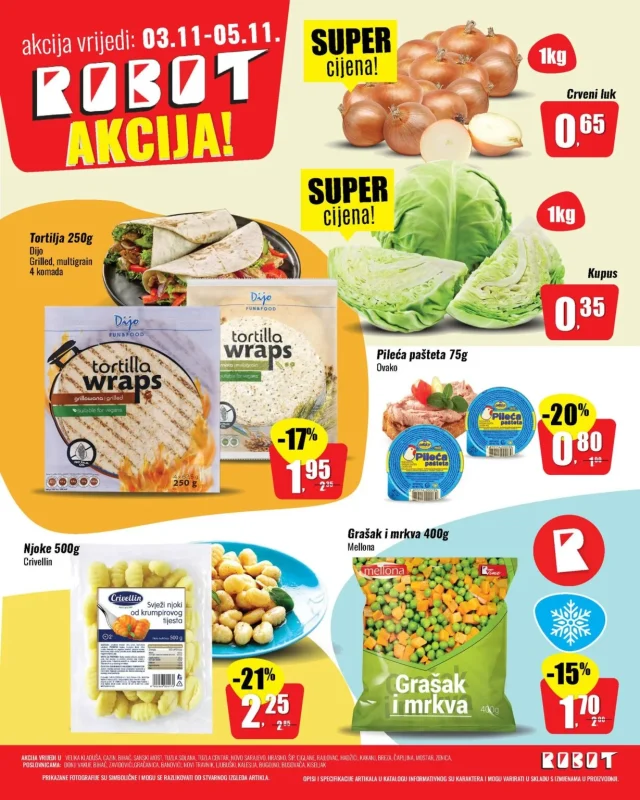 Robot: Akcija (od 03.11. do 05.11.2025)