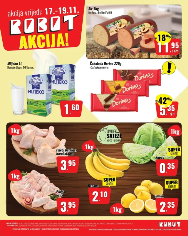 Robot: Akcija (od 17.11. do 19.11.2025)