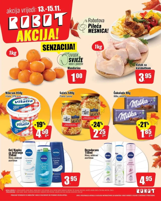 Robot: Vikend akcija (od 13.11. do 15.11.2025)