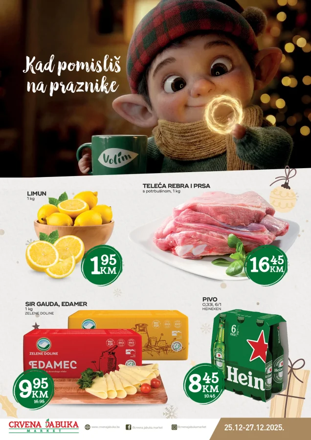 Crvena jabuka: Vikend akcija