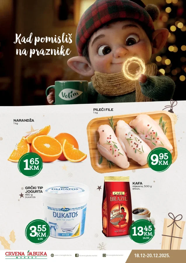 Crvena jabuka: Vikend akcija (od 18.12. do 20.12.2025)