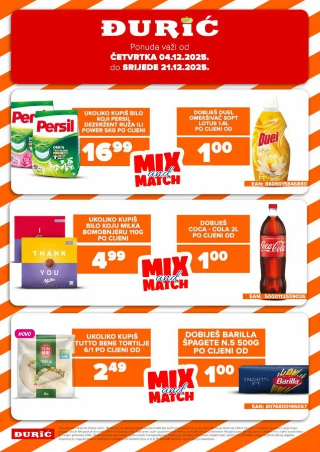 Đurić: Akcijski katalog (od 04.12. do 21.12.2025)