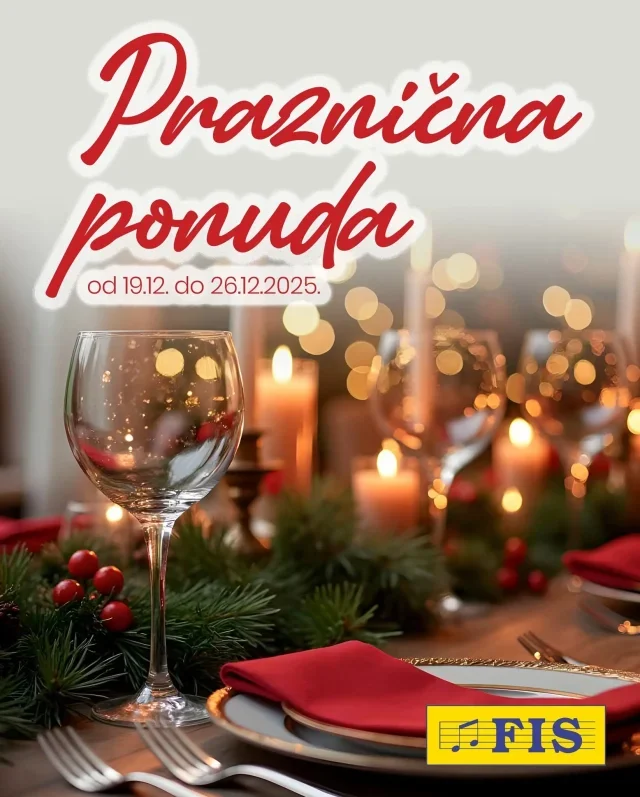 FIS: Praznična ponuda (od 19.12. do 26.12.2025)