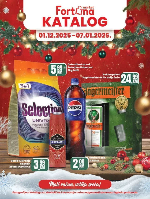 Fortuna marketi: Katalog (od 01.12. do 07.01.2026)