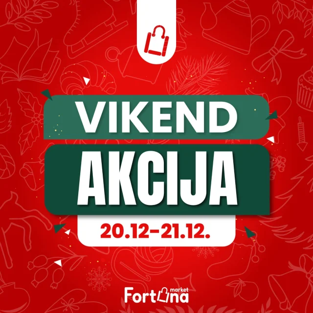 Fortuna marketi: Vikend akcija