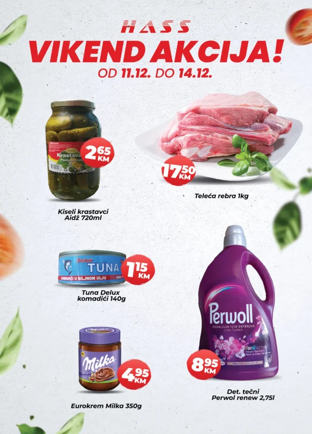 Hass komerc: Vikend akcija - Slika 1 Hass komerc: Vikend akcija
