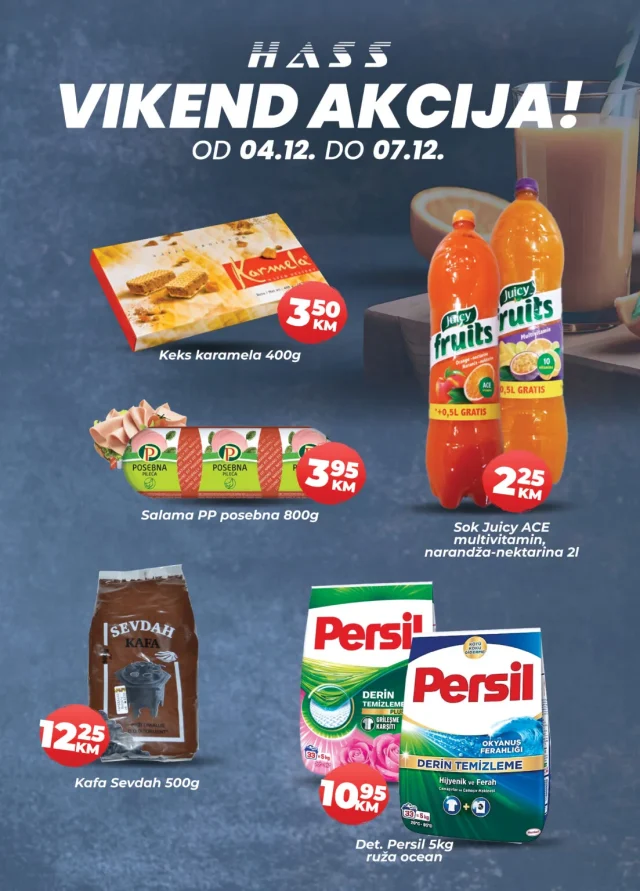 Hass komerc: Vikend akcija