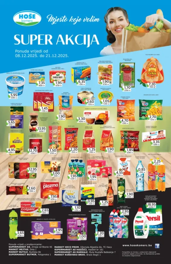 Hoše komerc: Super ponuda (od 08.12. do 21.12.2025)
