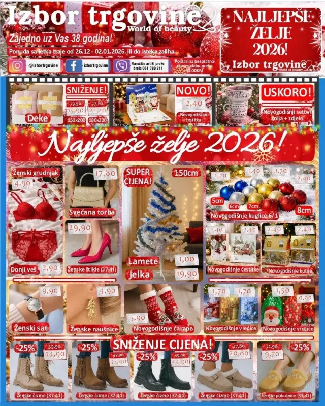 Izbor trgovine: katalog
