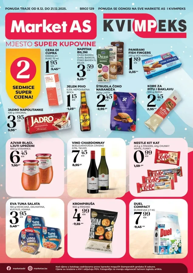 Market AS: Akcijski katalog (od 08.12. do 21.12.2025)