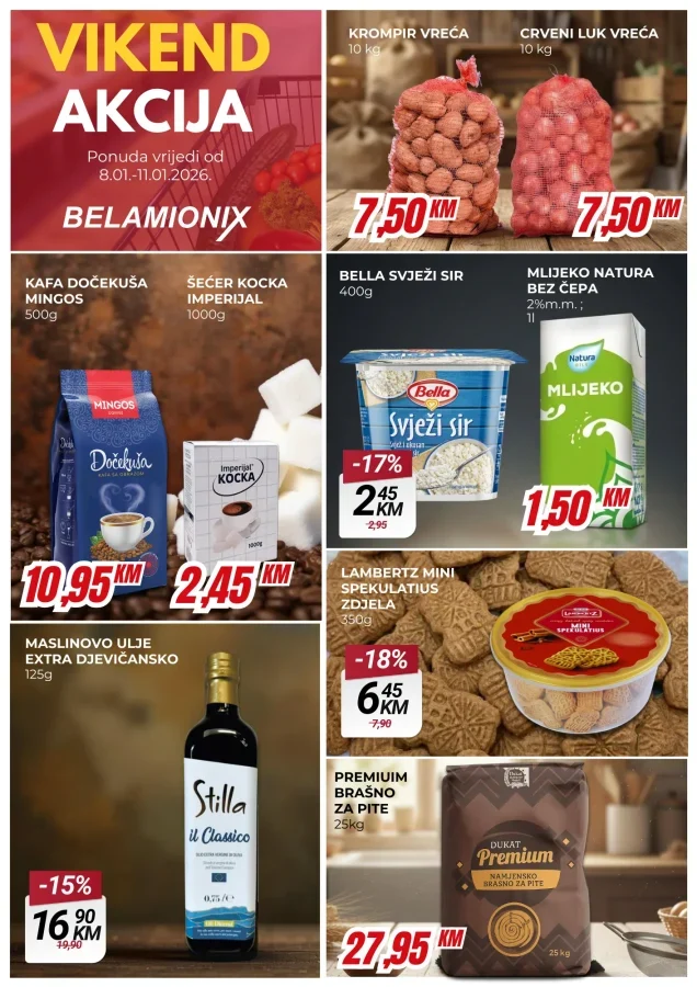 Belamionix: Vikend akcija (od 08.01. do 11.01.2026) - Slika 1 Belamionix: Vikend akcija (od 08.01. do 11.01.2026)