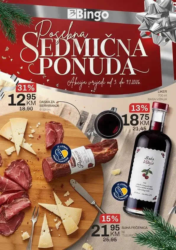 Bingo: Posebna sedmična ponuda - Slika 1 Bingo: Posebna sedmična ponuda