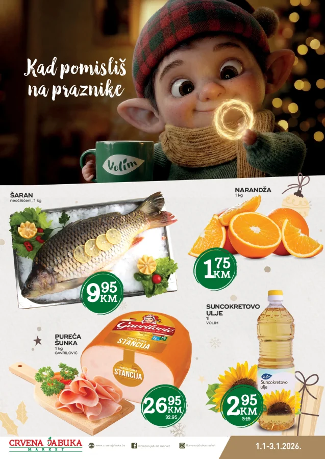 Crvena jabuka: Vikend akcija