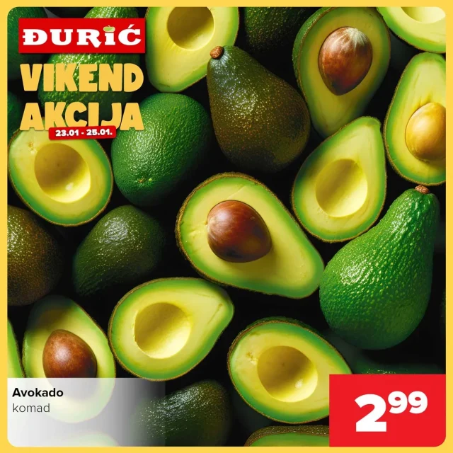 Đurić supermarket: Vikend akcija - Slika 1 Đurić supermarket: Vikend akcija
